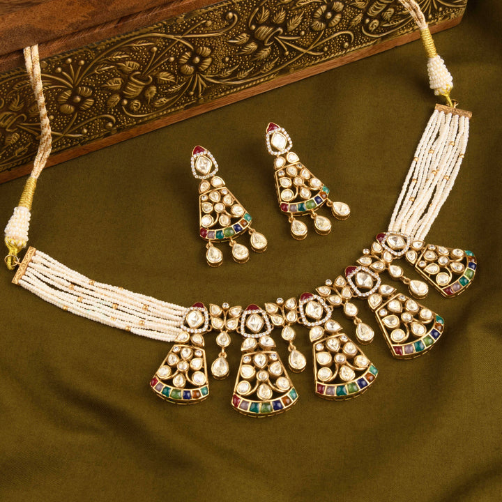 Akshita Polki Choker Set
