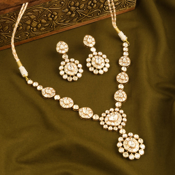 Aishani Polki Necklace Set