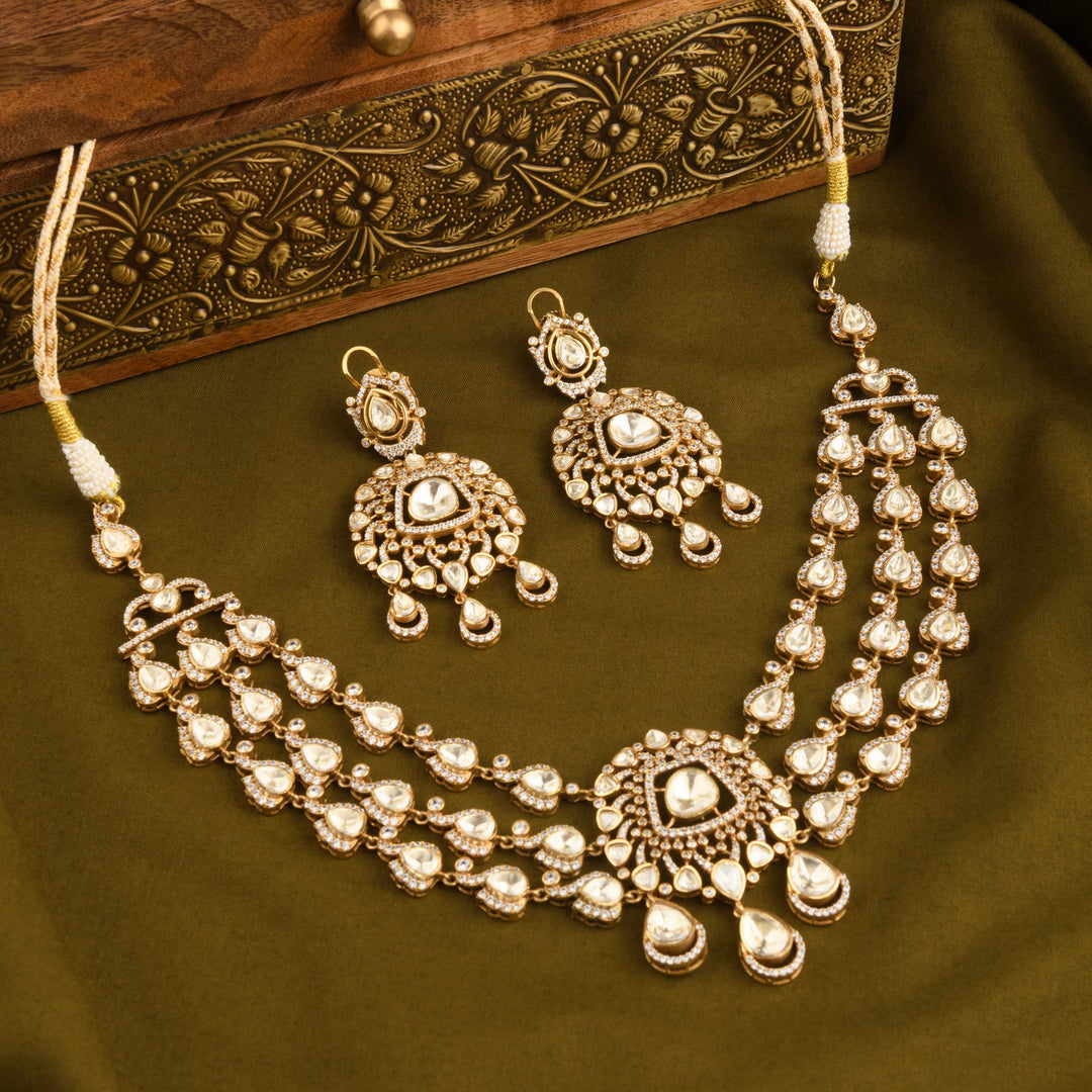 Medha Polki Necklace Set