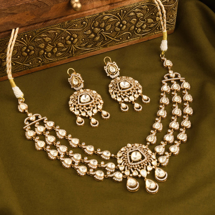 Medha Polki Necklace Set