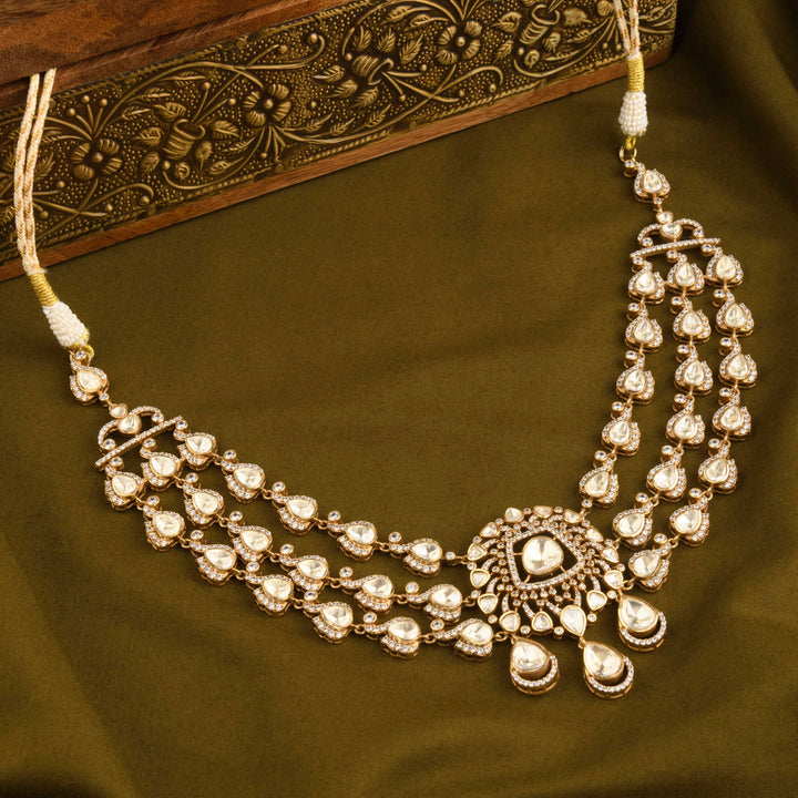 Medha Polki Necklace Set
