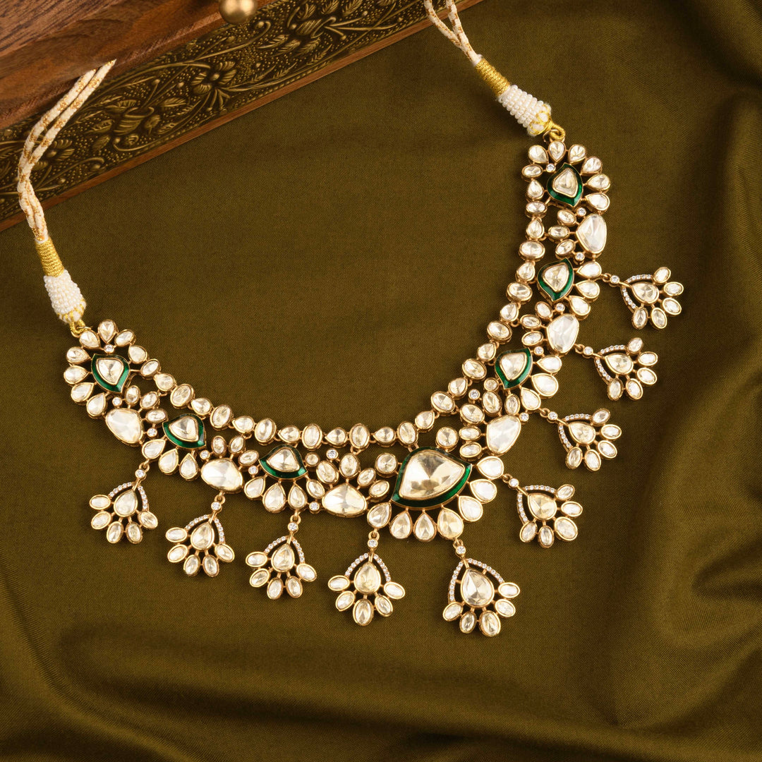 Rachna Polki Necklace Set