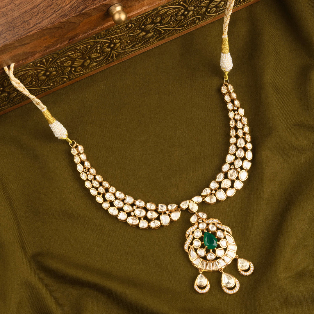 Akshita Polki Necklace Set