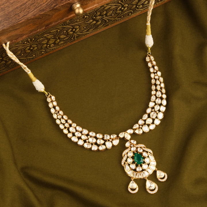 Akshita Polki Necklace Set