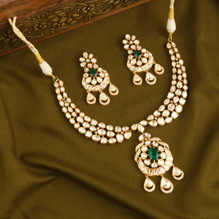 Akshita Polki Necklace Set