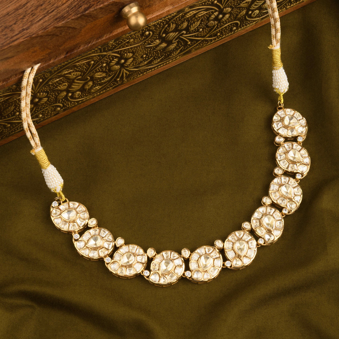 Hetal Polki Necklace Set