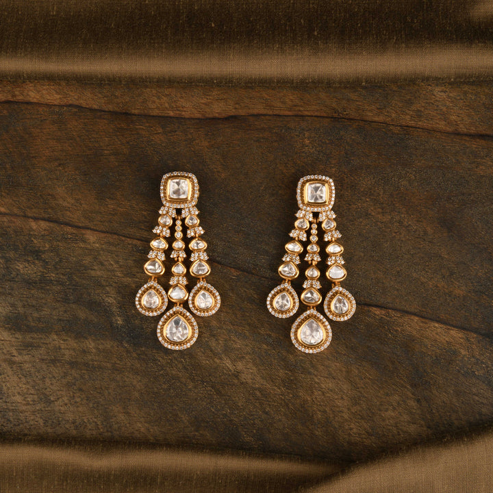 Faiza Polki and Pearl Necklace Set