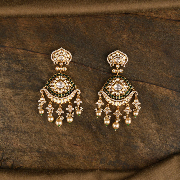 Aliyaan Polki and Pearl Necklace Set