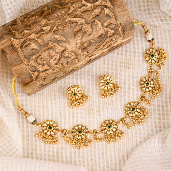 Meenal Traditional Necklace Set