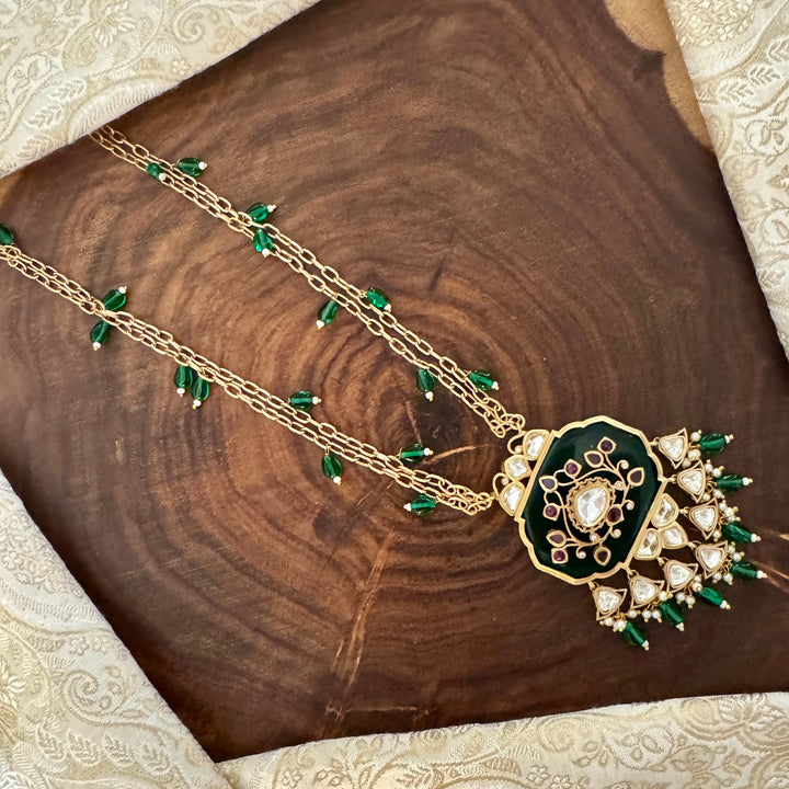 Pakhiza Polki Necklace Set