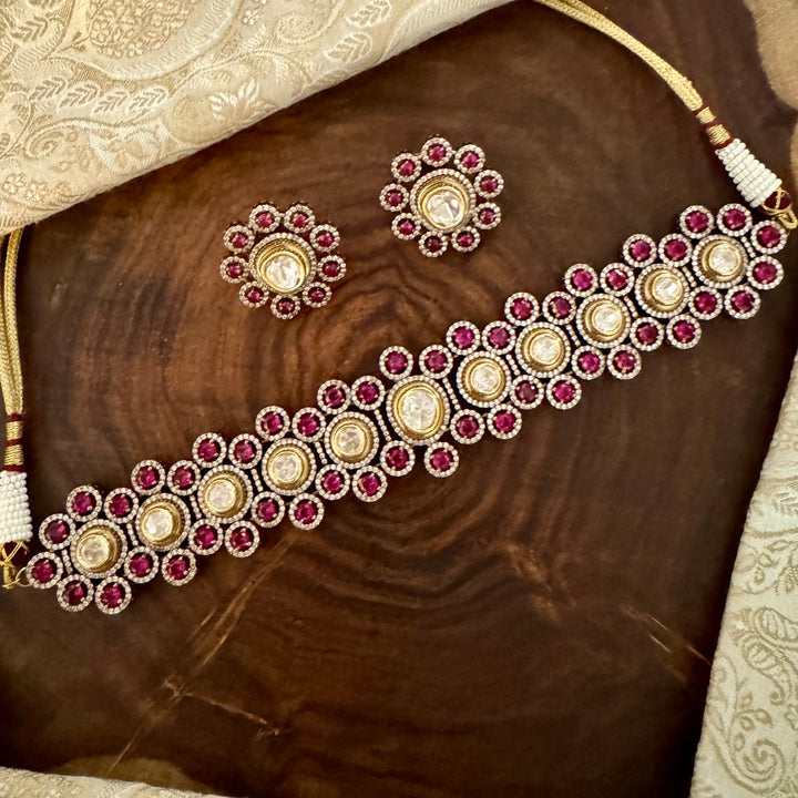 Aastha Polki Choker Set