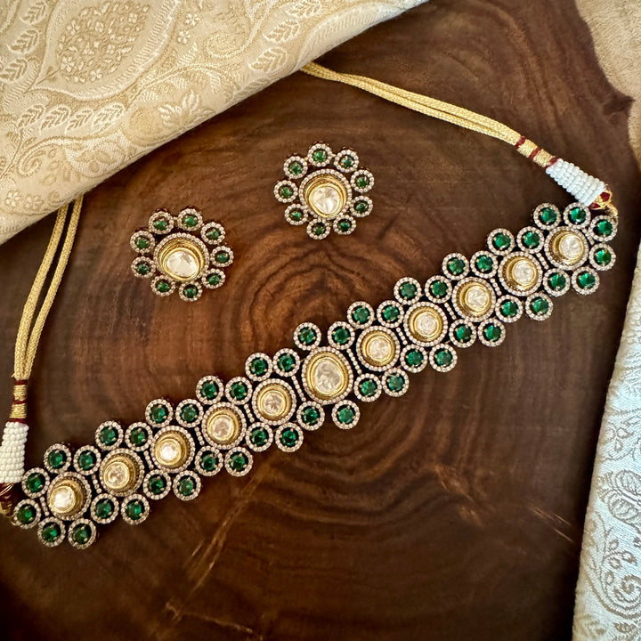 Aastha Polki Choker Set