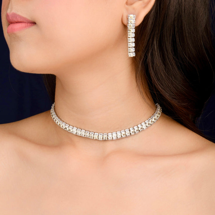 Harlow Diamond Choker Set