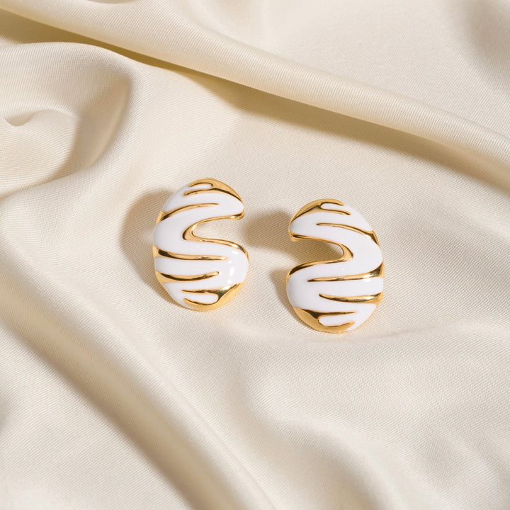 Angel Enamel Studs