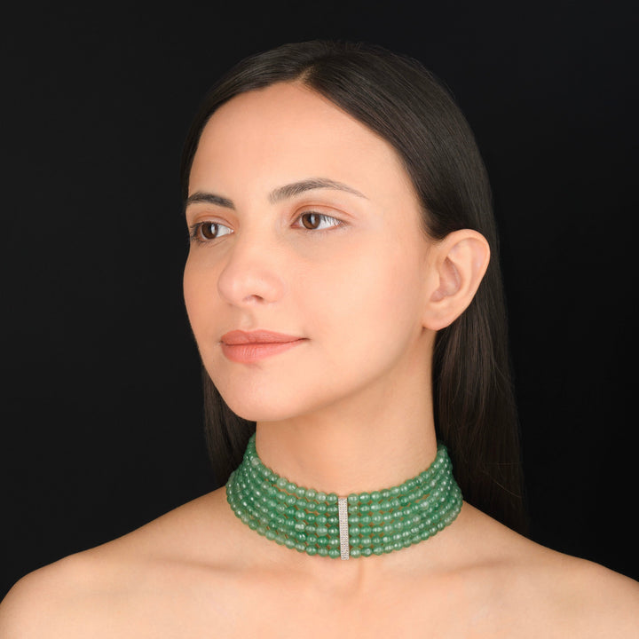 Gleam Beaded Choker