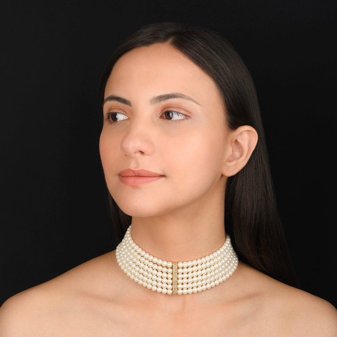 Gleam Beaded Choker