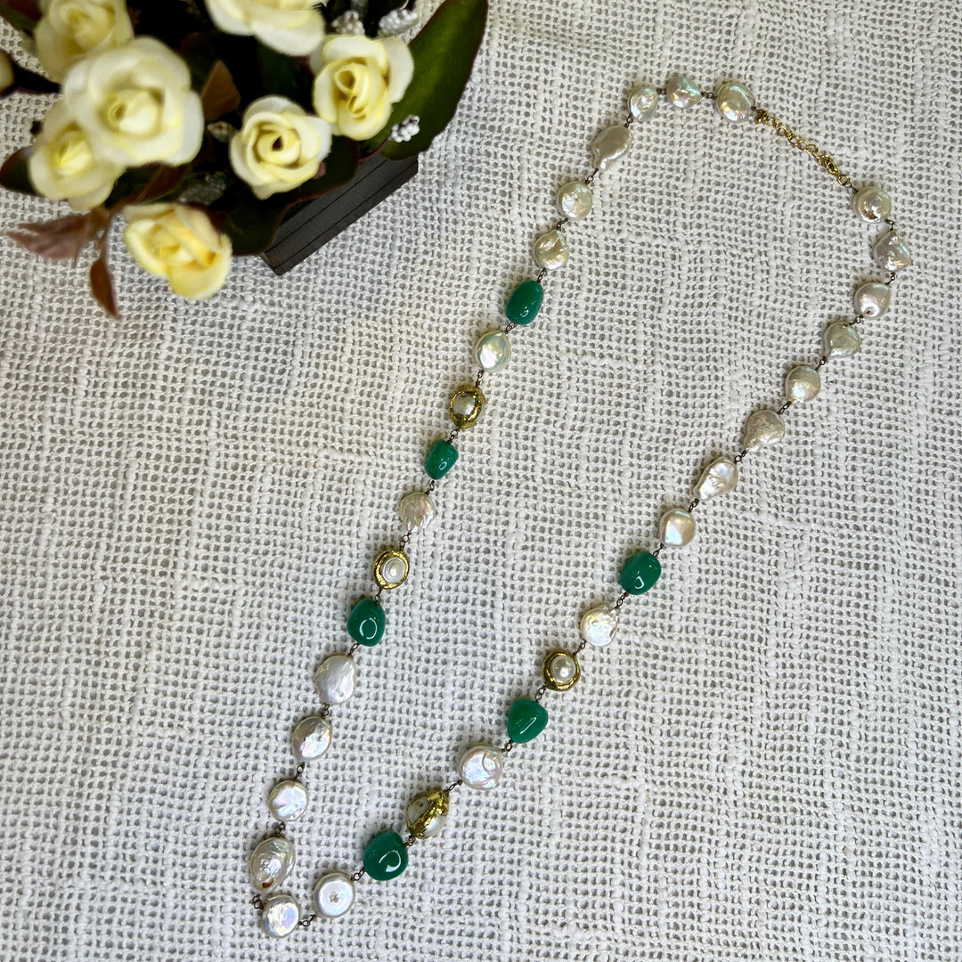 Natalie Pearl Necklace