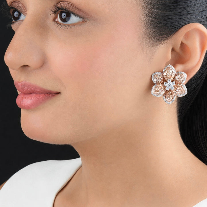 Eveline Flower Studs