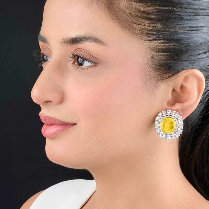 Emily Diamond Studs