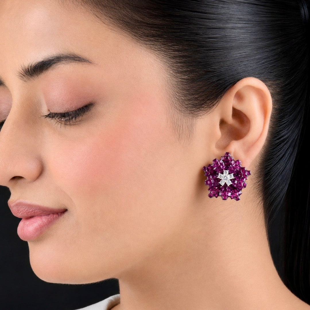Brielle Flower Studs