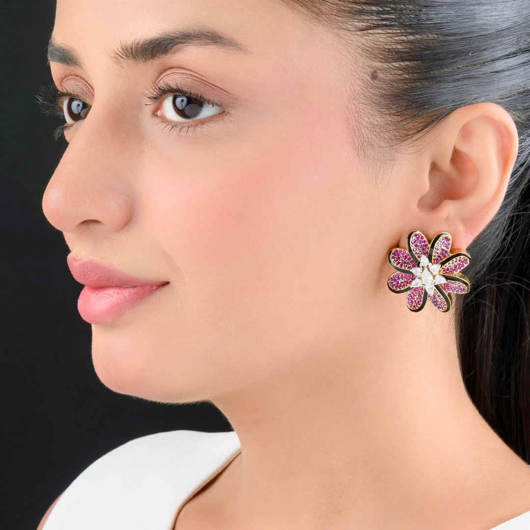 Anastasia Flower Studs