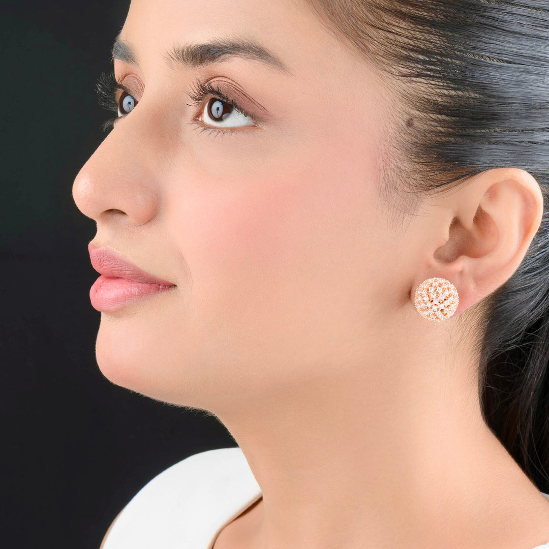 Freya Diamond and Pearl Studs