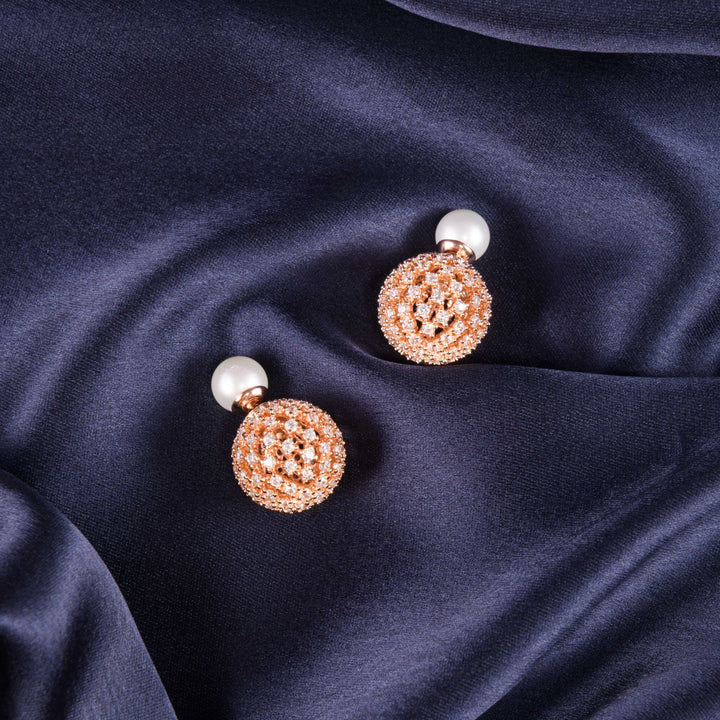 Freya Diamond and Pearl Studs