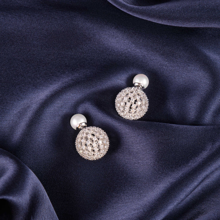 Freya Diamond and Pearl Studs