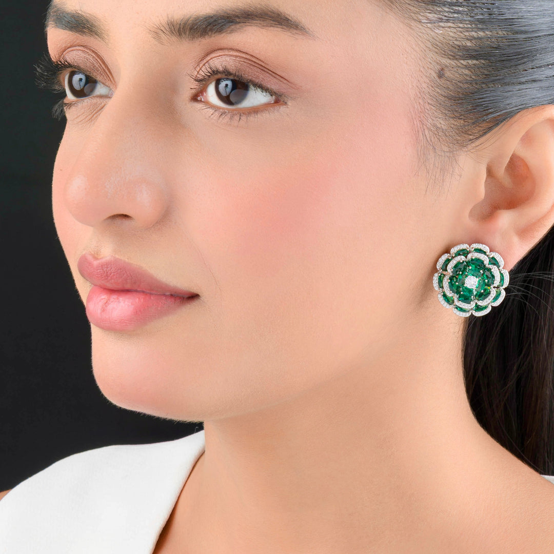 Rosalie Diamond Studs