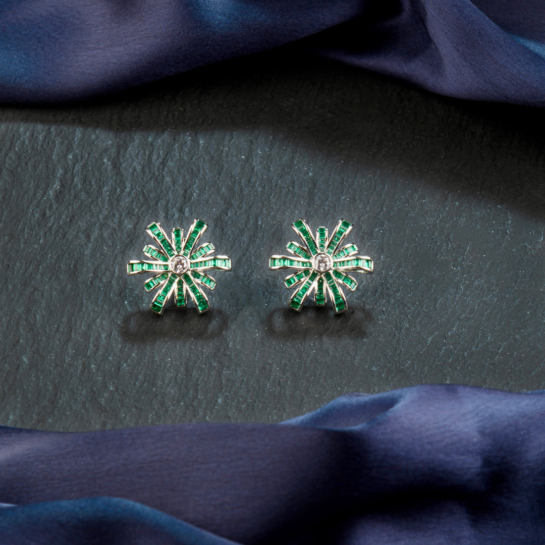 August Diamond Studs