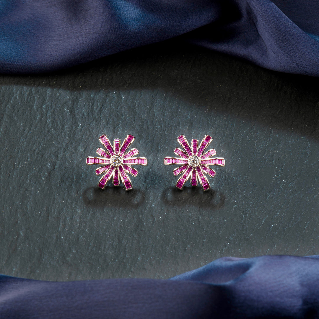 August Diamond Studs