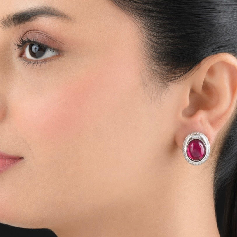 Poppy Diamond Studs