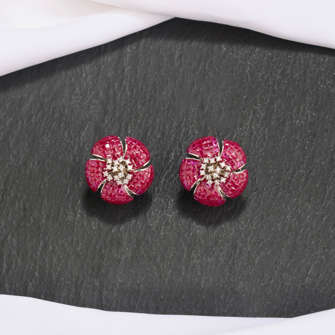 Lily Flower Studs