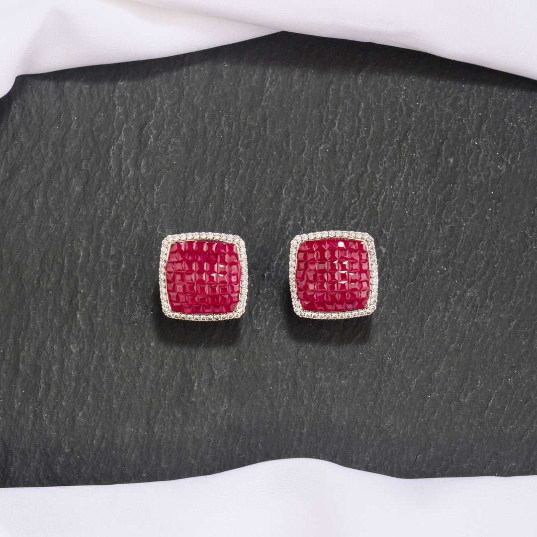 Ella Square Studs