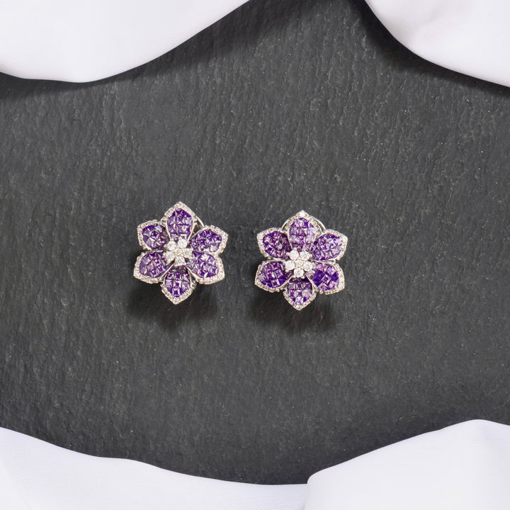 Elle Flower Studs