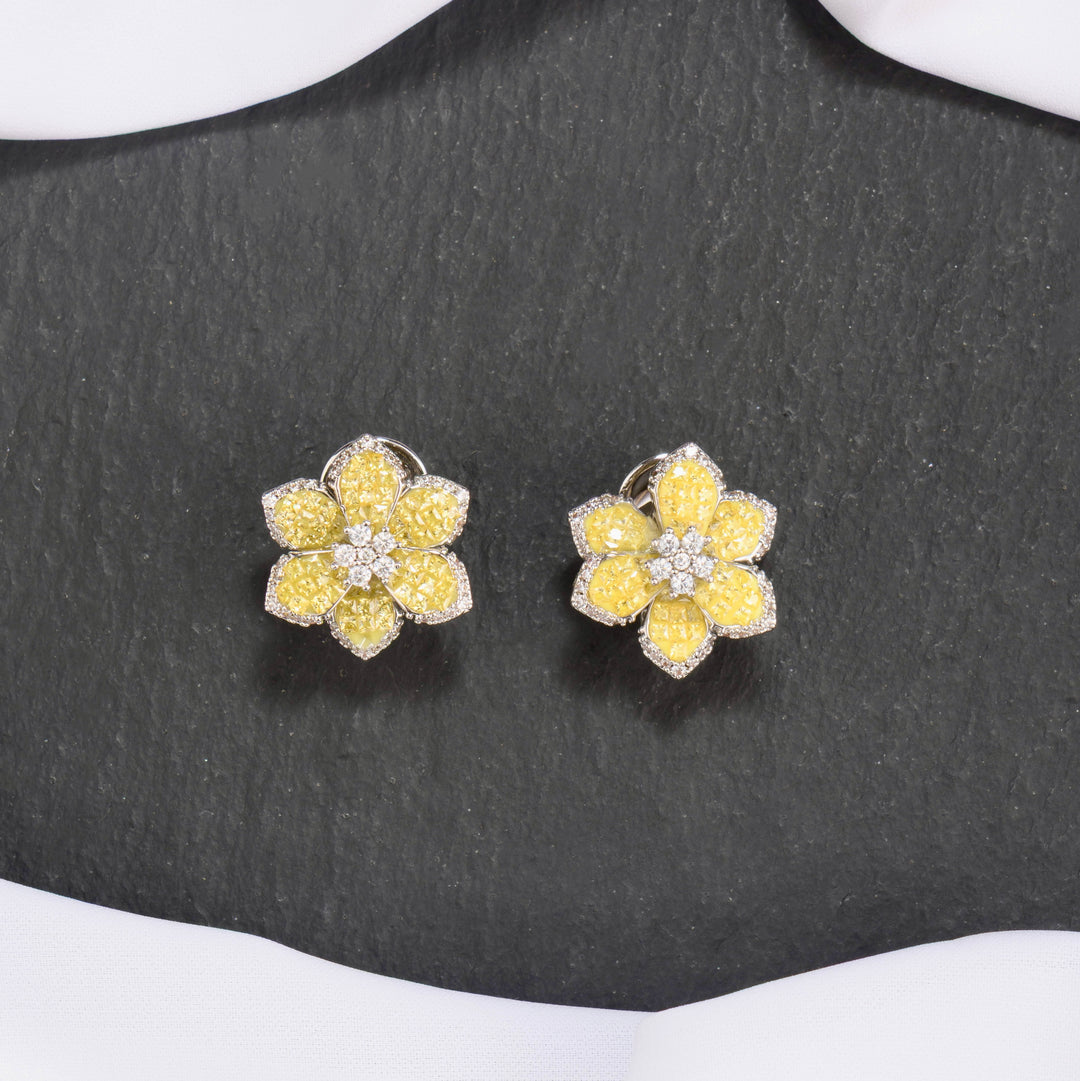 Elle Flower Studs