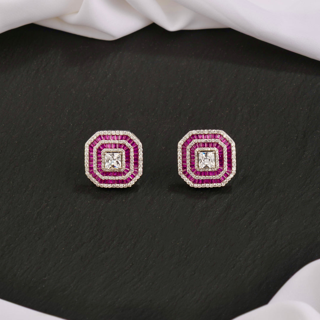 Amy Square Studs