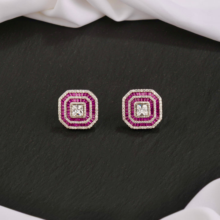 Amy Square Studs