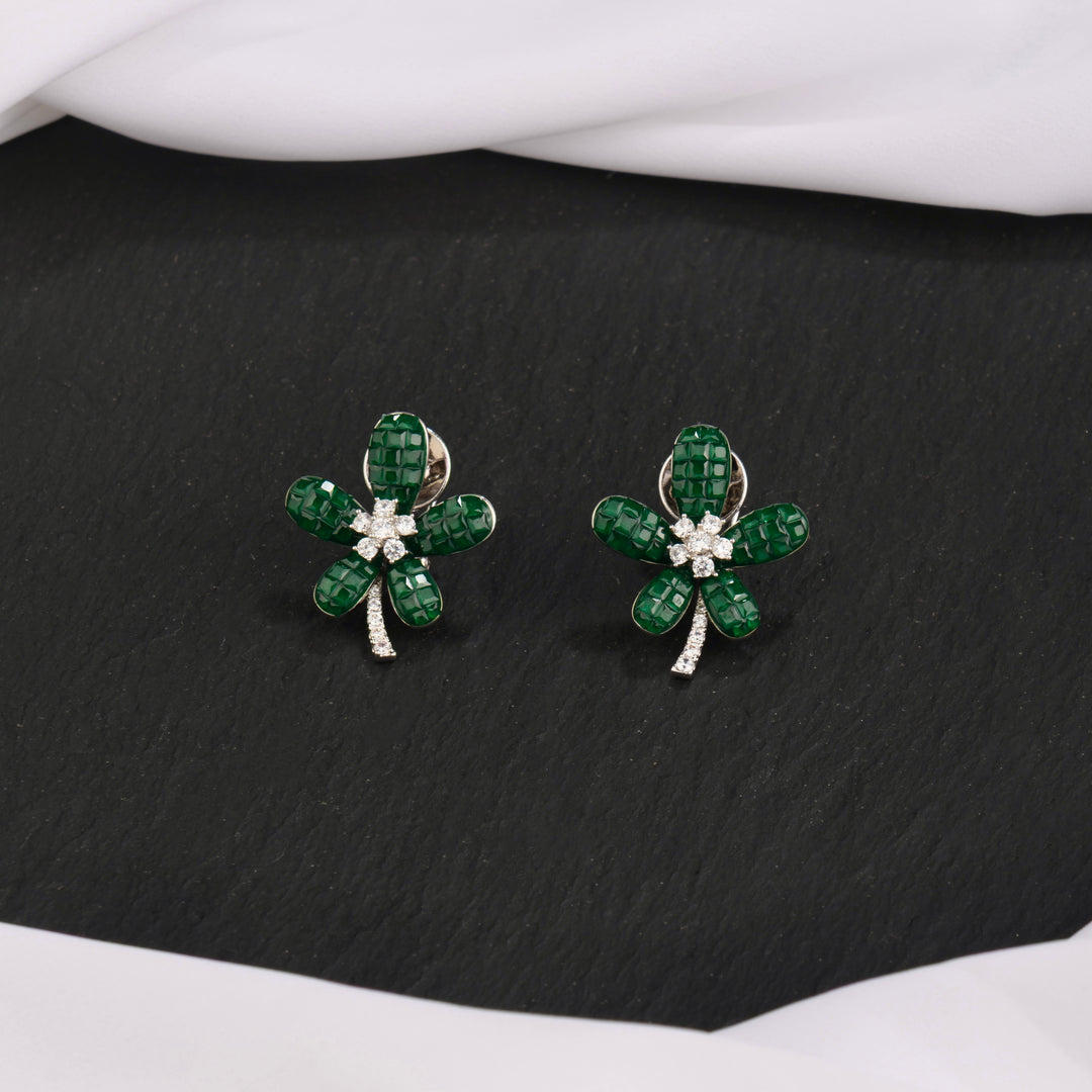 Anne Flower Studs