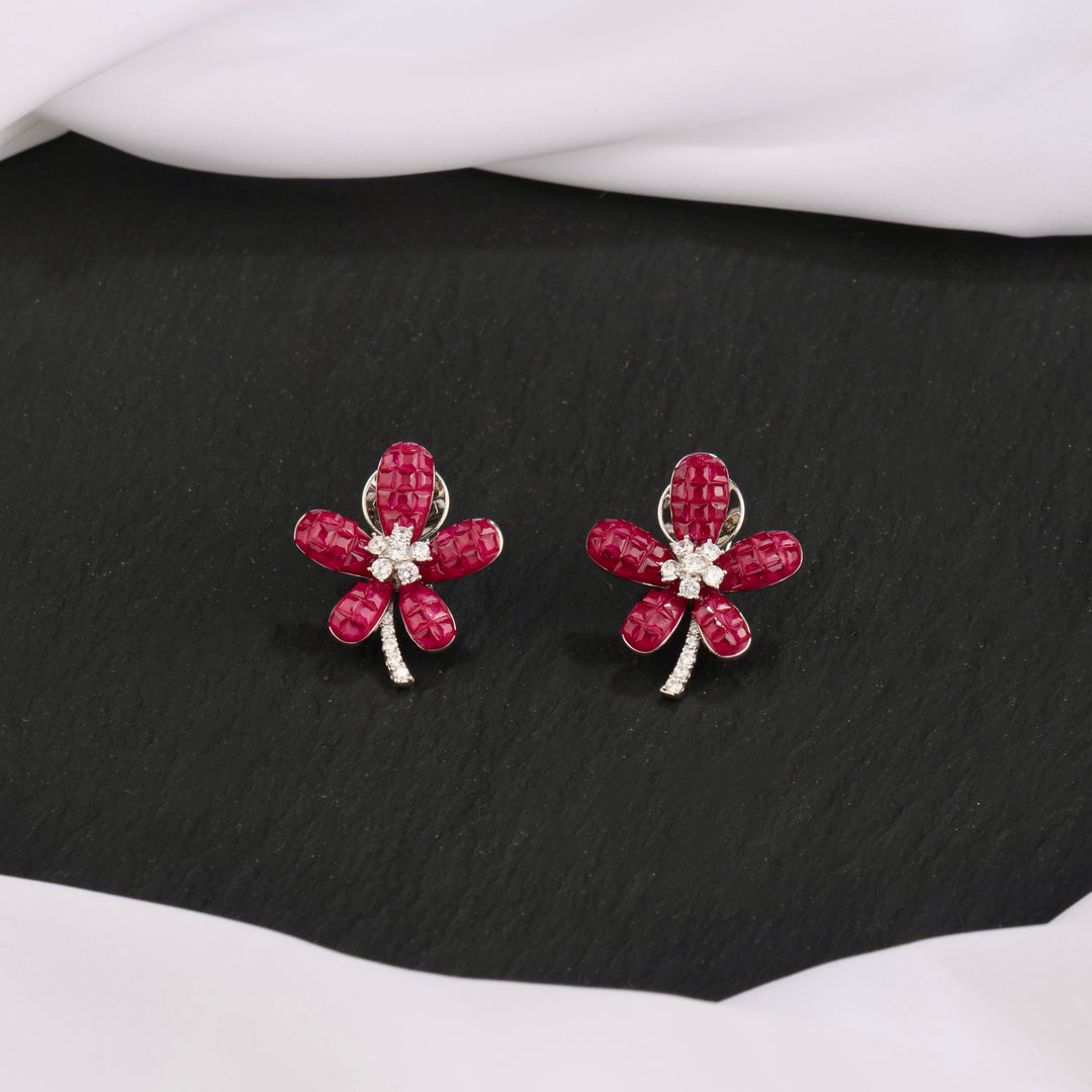 Anne Flower Studs