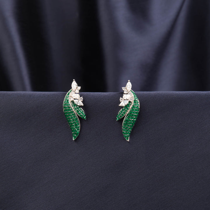 Sage Diamond Earrings