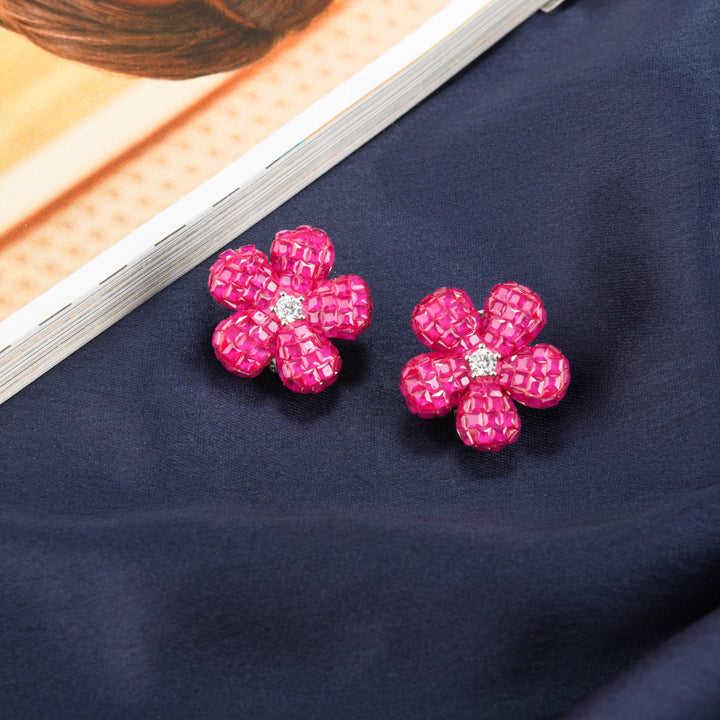 Addie Flower Studs