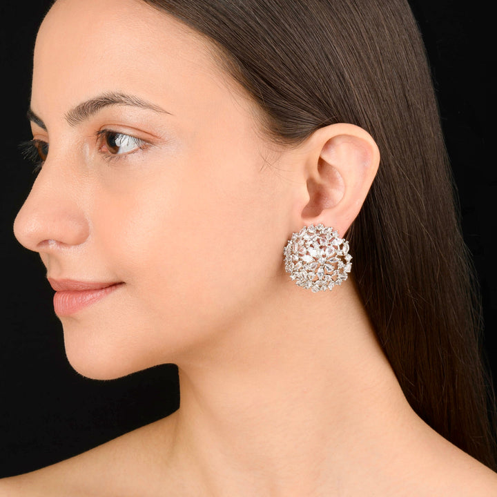 Elena Diamond Studs