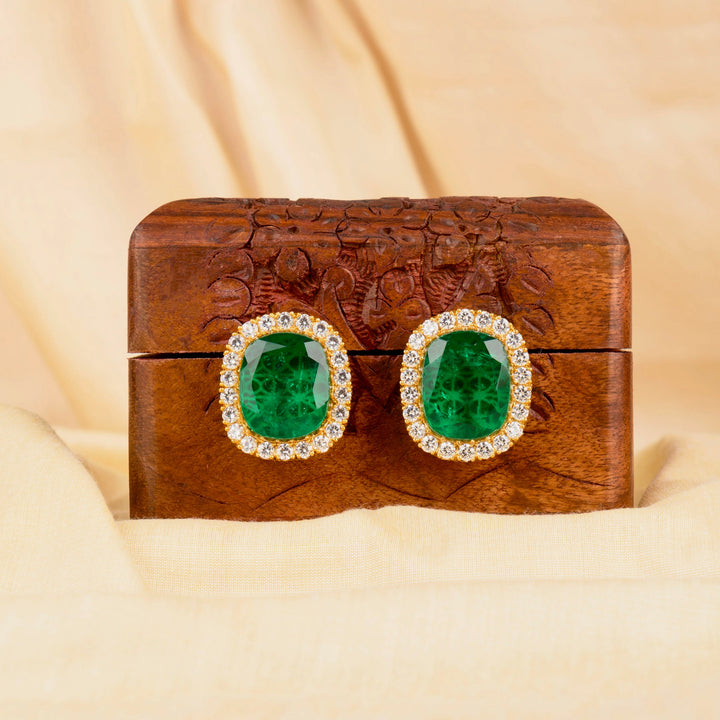 Ritzy Diamond Studs