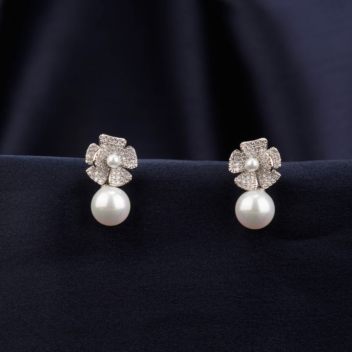 Floret Diamond Earrings