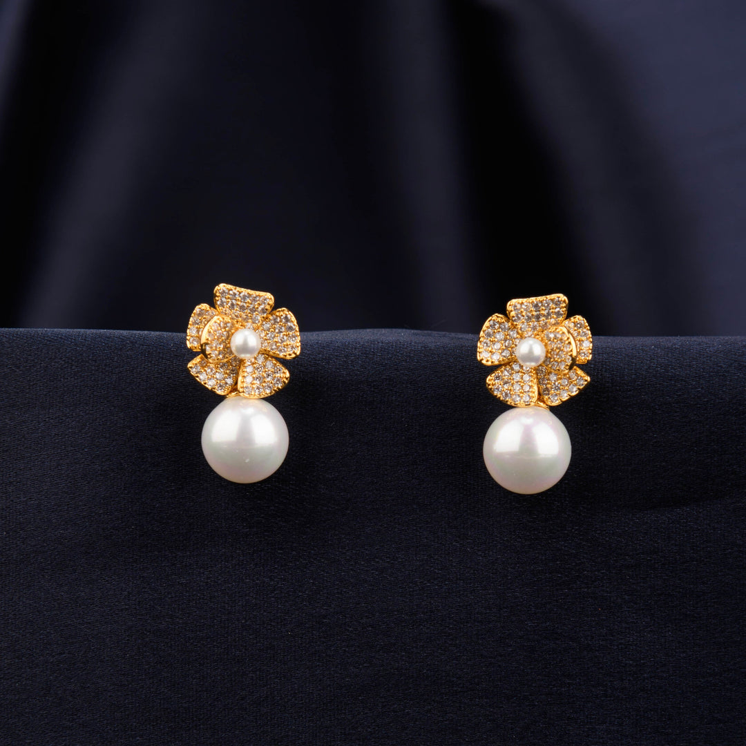 Floret Diamond Earrings