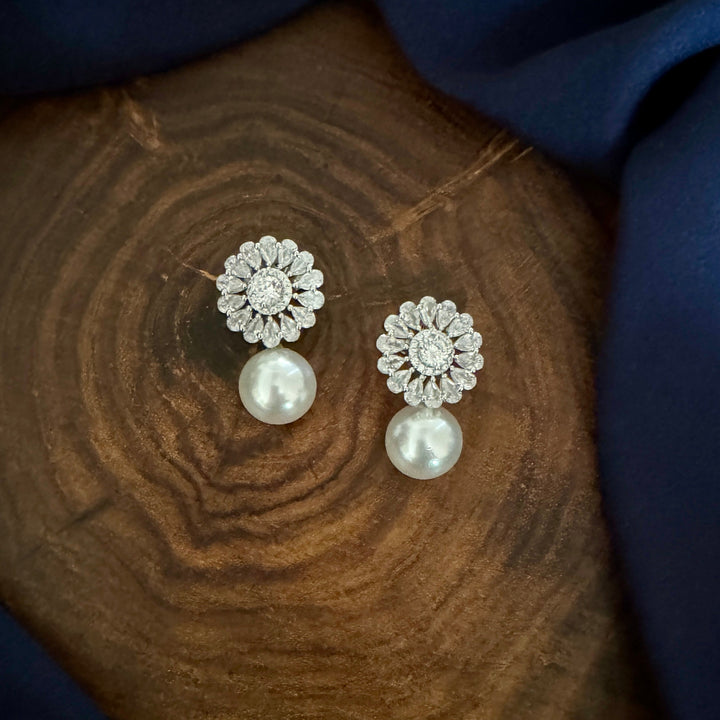 Ryla Diamond and Pearl Studs