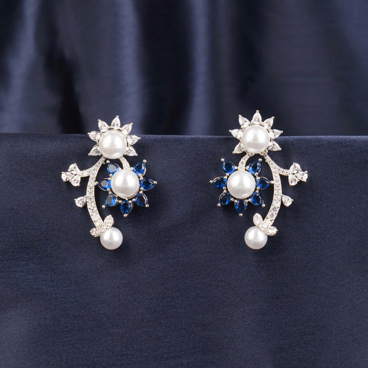 Edan Diamond and Pearl Studs