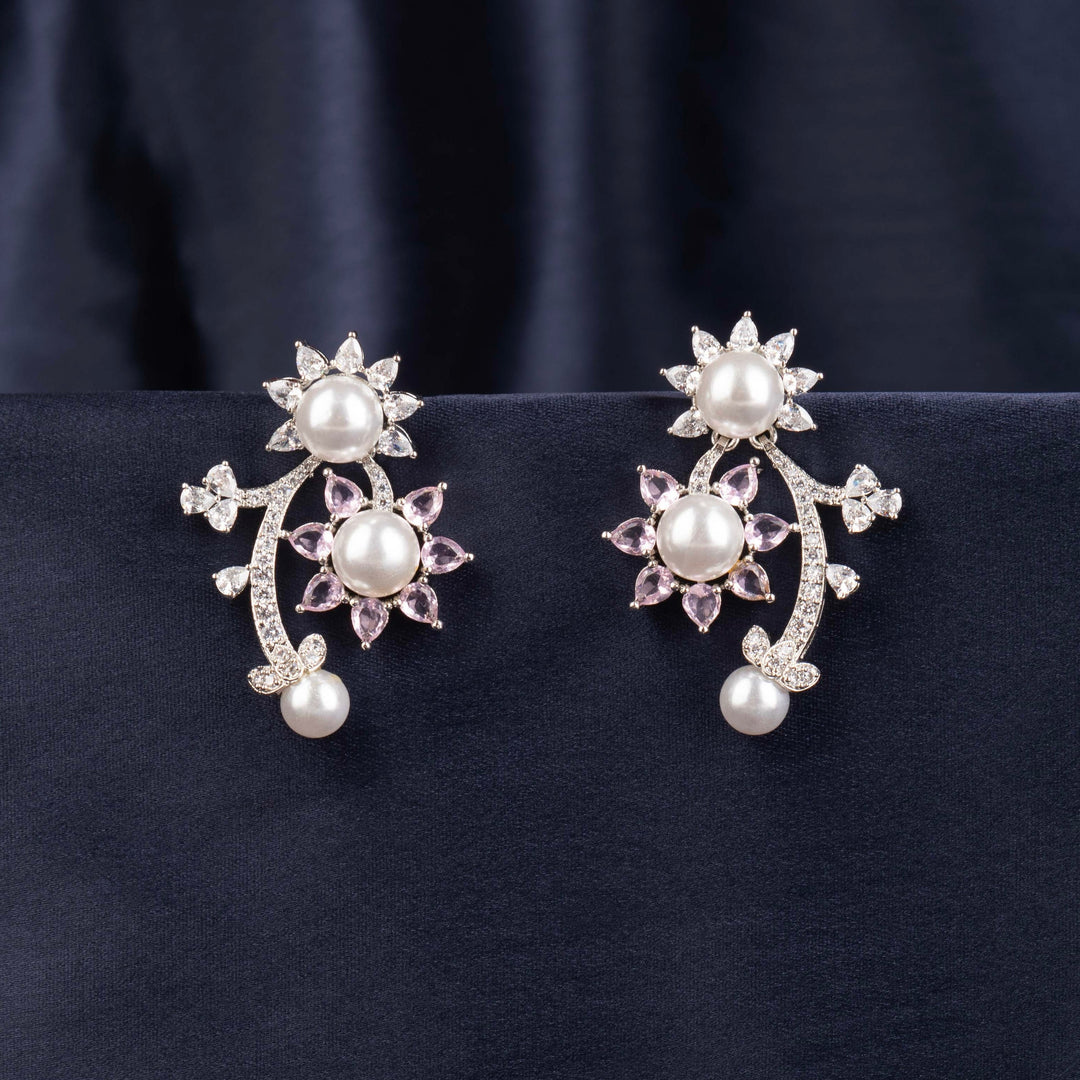 Edan Diamond and Pearl Studs