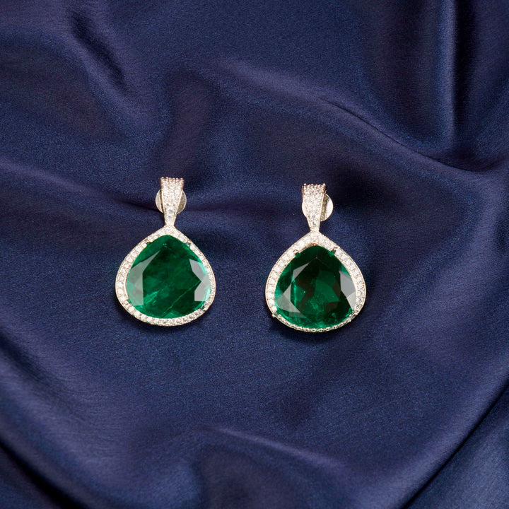 Clara Emerald Earrings